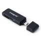 Integral INCRSDMSD3-0-C lecteur de carte mémoire USB 3.2 Gen 1 (3.1 Gen 1) Type-C Noir