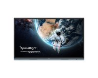 BenQ RM6504 tableau blanc interactif 165,1 cm (65") 3840 x 2160 pixels Écran tactile Noir