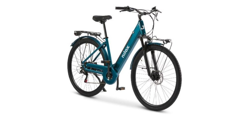 Nilox NXEBJ7GR electric bicycle Green Aluminium 71.1 cm (28") 27.5 kg Lithium