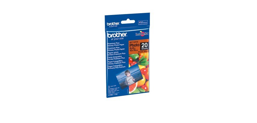 Brother BP - fotopapier - glanzend - 20 vel(len) - 100 x 150 mm