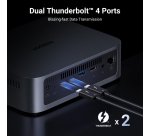 Ugreen DXP480T Plus NAS Bureau Intel® Core™ i5 8 Go DDR5 Gris