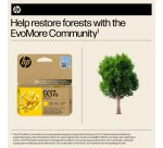 HP 937e EvoMore Yellow Original Ink Cartridge