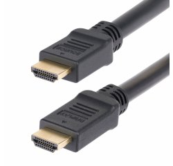 StarTech.com Cable HDMI 2.0 Activo de 10m - CMP - para Plénum - Cable HDMI de Alta Velocidad - 4K 60Hz - HDR10/HDCP 2.2/ARC - Cable HDMI CMP para Dentro de un Muro