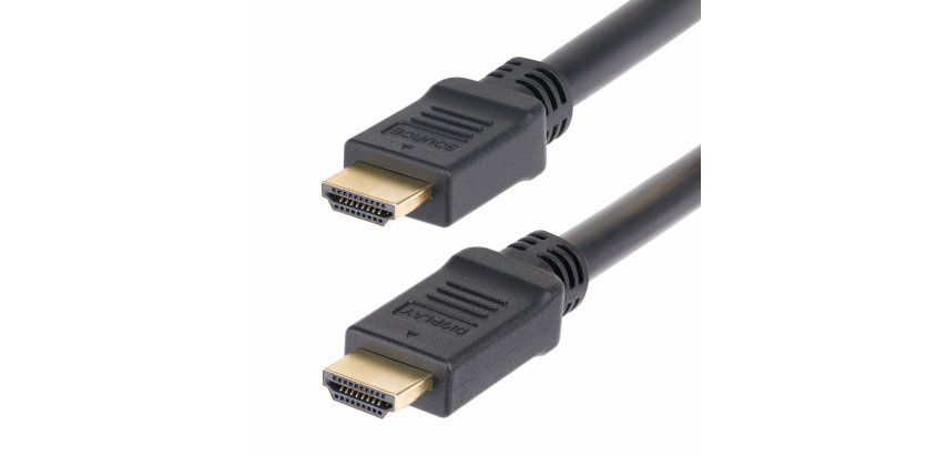 StarTech.com Câble HDMI 2.0 de 10 m, CMP, Classé Plenum, Câble HDMI Haut Débit, 4K 60Hz, HDR10/HDCP 2.2/ARC, Cordon HDMI Mural CMP