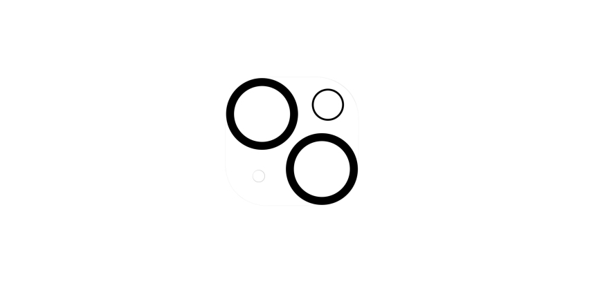 Celly CAMERALENS1024 protezione per lo schermo e il retro dei telefoni cellulari Protezione per obiettivo della fotocamera Apple 1 pz