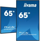 iiyama LH6560UHS-B2AG Écran d'affichage dynamique Carte A numérique 165,1 cm (65") LED Wifi 500 cd/m² 4K Ultra HD Noir Intégré dans le processeur Android 11 24/7