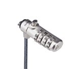 StarTech.com Cable de Seguridad Delgado de Portátil Compatible con K-Slot de 1,5m - Cable Antirrobo para Portátil con Candado de Combinación - Cable Resistente a los Cortes