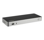 StarTech.com USB C Dock - Dual Monitor HDMI & DisplayPort 4K 30Hz - USB Type-C Laptop Docking Station 60W Power Delivery, SD, 4-port USB-A 3.0 Hub, GbE, Audio - Thunderbolt 3 Compatible