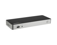 StarTech.com Station d'Accueil USB C - Double Écran HDMI & DisplayPort 4K 30Hz - Dock USB Type-C pour PC Portable 60W PD, SD, Hub 4 ports USB-A 3.0, GbE, Audio - Compatible Thunderbolt 3
