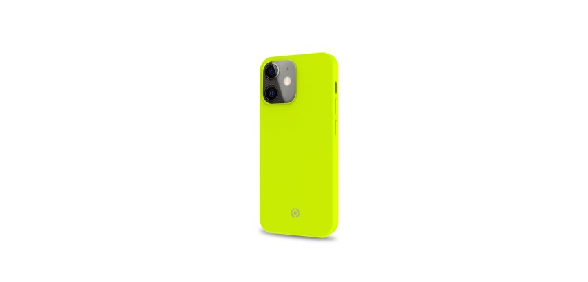 Celly Cromo custodia per cellulare 13,7 cm (5.4") Cover Giallo