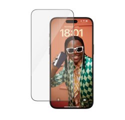 PanzerGlass ® Screen Protector iPhone 15 Pro Max | Ultra-Wide Fit w. EasyAligner Protector de pantalla Apple 1 pieza(s)