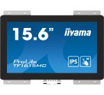 iiyama ProLite TF1615MC-B1 écran plat de PC 39,6 cm (15.6") 1920 x 1080 pixels Full HD Écran tactile Noir