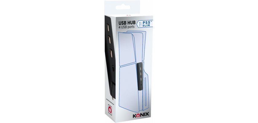 Konix KX PS5 SLIM USB HUB