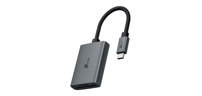 TP-Link UA430C lecteur de carte mémoire USB 3.2 Gen 1 (3.1 Gen 1) Type-C Gris
