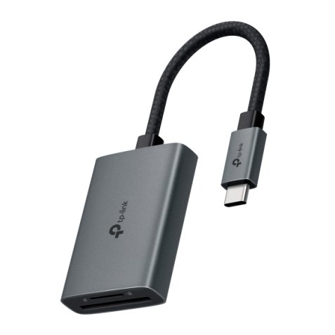 TP-Link UA430C lecteur de carte mémoire USB 3.2 Gen 1 (3.1 Gen 1) Type-C Gris