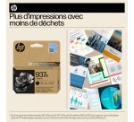 HP 937e Cartouche d’encre authentique Noir EvoMore