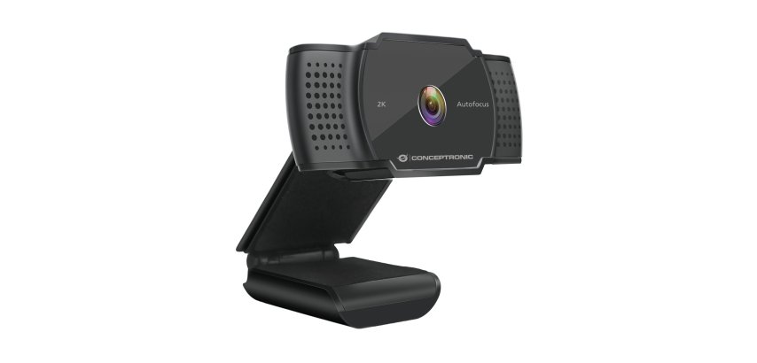 Conceptronic AMDIS 2K Super HD Autofocus Webcam with Microphone