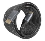 AISENS Cable HDMI V2.1 ultra alta velocidad / HEC 8K@60Hz 48Gbps, A/M-A/M, Gris/Negro, 10m