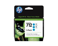 HP Confezione da 3 cartucce di inchiostro ciano originale DesignJet 712 da 29 ml