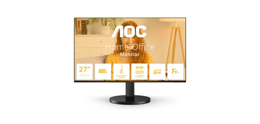 AOC B3 Q27B3CF2/23 Monitor PC 68,6 cm (27") 2560 x 1440 Pixel Quad HD Nero