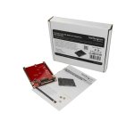 StarTech.com Tarjeta Adaptador PCI Express M.2 a U.2 SFF8639 para SSD NVMe M.2 - Conversor para SSD M.2 - Tarjeta Anfitrión para SSD M.2 - Convertidor de Unidad M.2 PCIe a 2,5" - Rojo