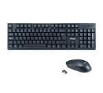 Equip 245221 teclado Ratón incluido Oficina RF inalámbrico QWERTY Español Negro