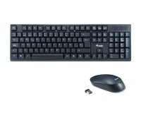 Equip 245221 teclado Ratón incluido Oficina RF inalámbrico QWERTY Español Negro
