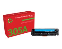 Everyday Tóner ™ Cian remanufacturado de Xerox es compatible con HP 305A (CE411A), Capacidad estándar