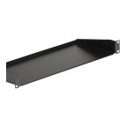 StarTech.com Étagère pour Rack Serveur 1U, Plateau Cantilever Universel pour Rack/Armoire d'Équipement Réseau 19 ", Acier Robuste, Capacité de Charge de 15kg, Profondeur de 18cm