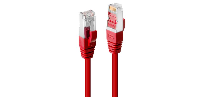 Lindy 45625 cable de red Rojo 5 m Cat6 S/FTP (S-STP)