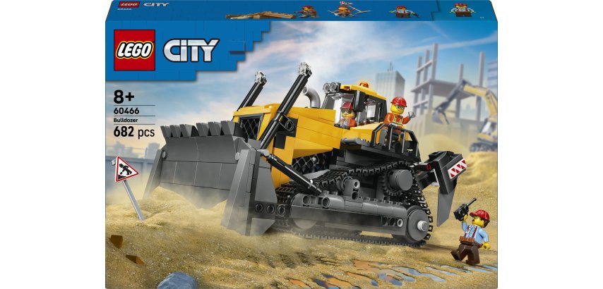 LEGO City Yellow Bulldozer