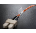 DYMO XTL Laminated Wire/Cable Wrap | 21 mm x 39 mm | Black on White