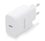 AISENS Cargador USB-C PD3.0 1 Puerto 1xUSB-C 25W, Blanco