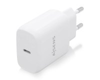 AISENS Cargador USB-C PD3.0 1 Puerto 1xUSB-C 25W, Blanco