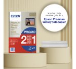 Epson Premium Glossy Photo Paper BOGOF - fotopapier - glanzend - 15 vel(len) - A4 - 255 g/m² (pak van 2)