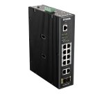 D-Link DIS-200G-12PS commutateur réseau Géré L2 Gigabit Ethernet (10/100/1000) Connexion Ethernet, supportant l'alimentation via ce port (PoE) Noir