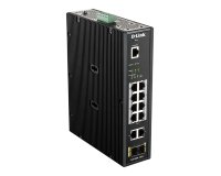 D-Link DIS-200G-12PS switch Gestionado L2 Gigabit Ethernet (10/100/1000) Energía sobre Ethernet (PoE) Negro