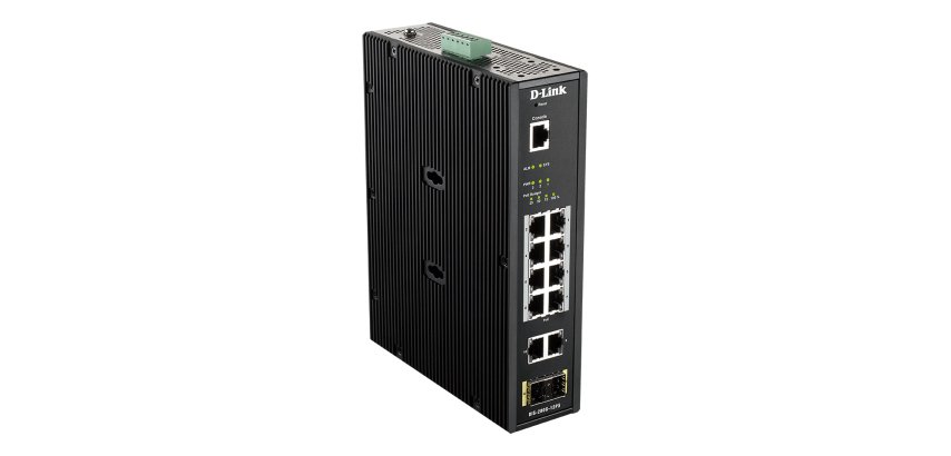 D-Link DIS-200G-12PS switch Gestionado L2 Gigabit Ethernet (10/100/1000) Energía sobre Ethernet (PoE) Negro