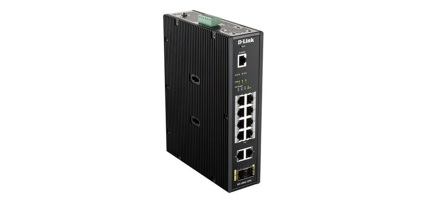 D-Link DIS-200G-12PS switch Gestionado L2 Gigabit Ethernet (10/100/1000) Energía sobre Ethernet (PoE) Negro