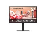 LG 27BA75QB-B.AEU computer monitor 68.6 cm (27") 2560 x 1440 pixels Wide Quad HD LED Black