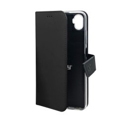 Celly Wally mobile phone case 16.8 cm (6.6") Wallet case Black