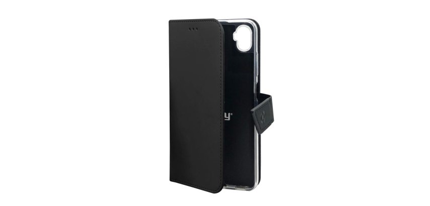 Celly Wally mobile phone case 16.8 cm (6.6") Wallet case Black