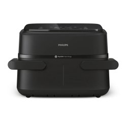 Philips Serie 1000 Airfryer con cestello flexi, Friggitrice ad aria 7.1L, 10 metodi di cottura, App per ricette NA150/00