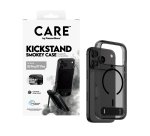 PanzerGlass CARE™ by ® Kickstand Case Smokey w. Black MagSafe iPhone 2026 Pro | 17 Pro protective case for mobile phones Transparent Cover
