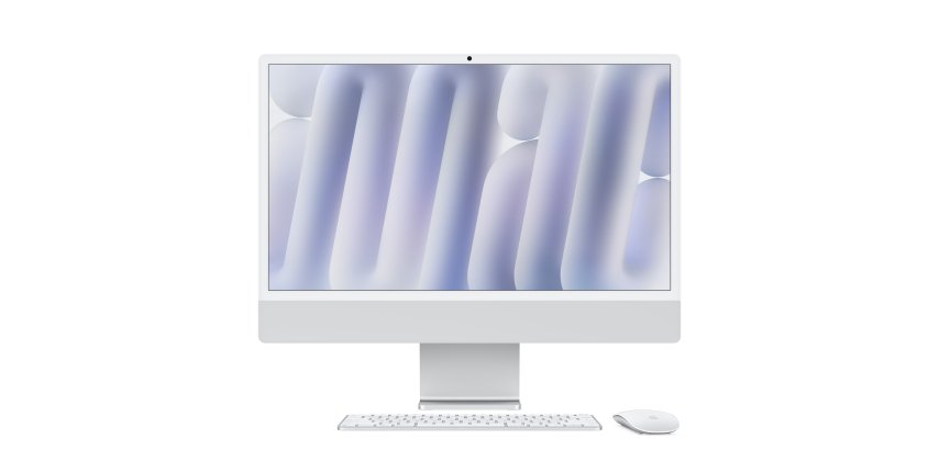 Apple iMac Apple M M4 59,7 cm (23.5") 4480 x 2520 pixels PC All-in-One 16 Go 256 Go SSD macOS Sequoia Wi-Fi 6E (802.11ax) Argent