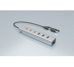 i-tec USB-C/USB-A Charging Metal HUB 7 port (3x USB-C, 4x USB-A)