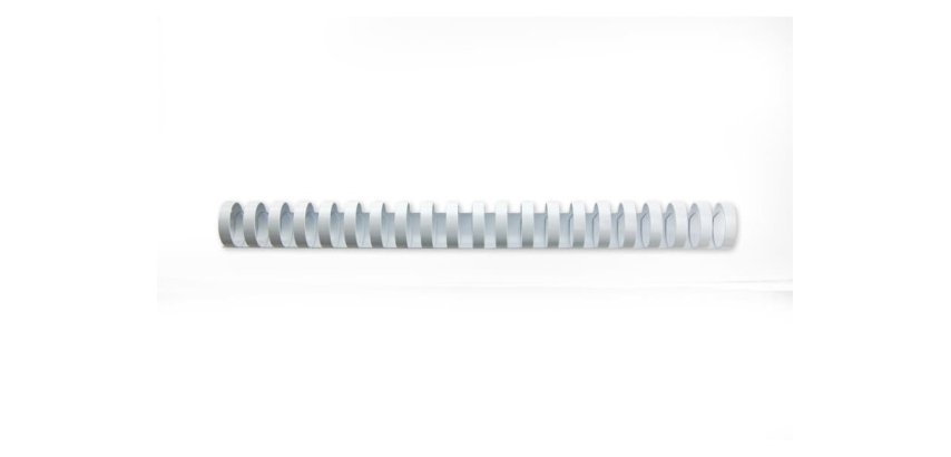 Dorsi spirale - 21 anelli - 28 mm - bianco - GBC - conf. 50 pezzi