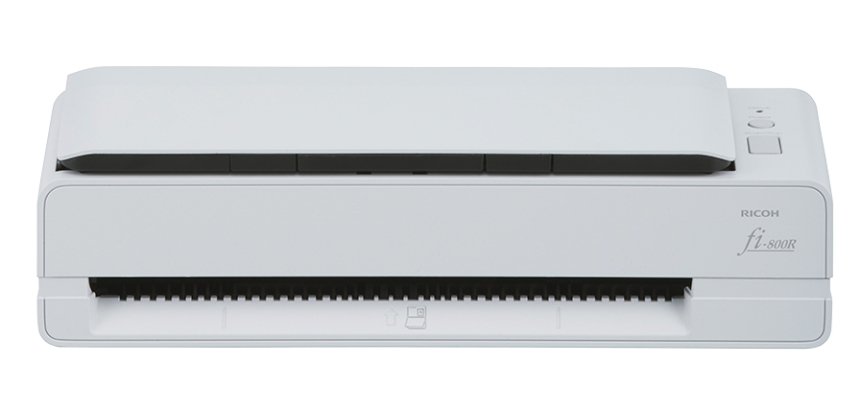 Ricoh fi-800R Alimentador automático de documentos (ADF) + escáner de alimentación manual 600 x 600 DPI A4 Negro, Blanco