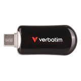 Verbatim 30224 lecteur USB flash 64 Go USB Type-C 3.2 Gen 1 (3.1 Gen 1) Noir