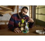 LEGO 72423 Shrek, Ciuchino e Gatto con gli Stivali, Kit Modellismo per Adulti da Esposizione con 3 Personaggi, Regalo per Fan